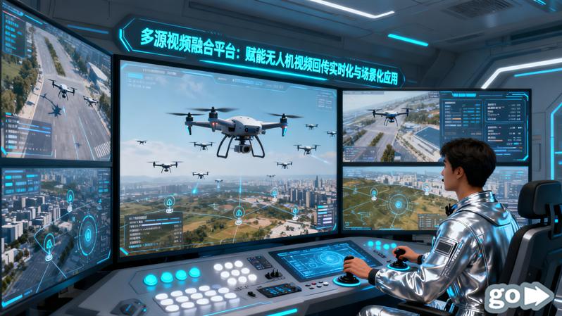 多源视频融合平台：赋能无人机视频回传实时化与场景化应用