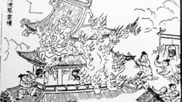 乾隆年间，仪征码头的一场可怕大火