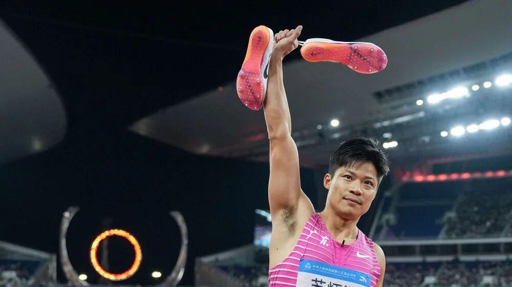 苏炳添挂靴谢幕，全运赛场泪别，下一个亚洲飞人还在哪儿？