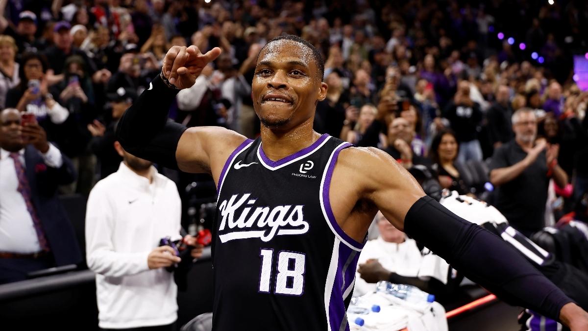 狂轰26分12板6助2断！威少宝刀未老！国王赚麻了