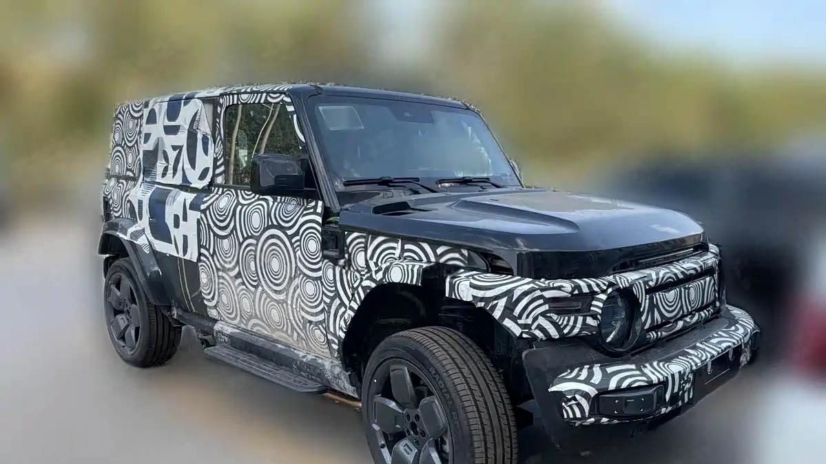 疑似iCAR V25谍照曝光，造型依旧硬派，搭增程动力