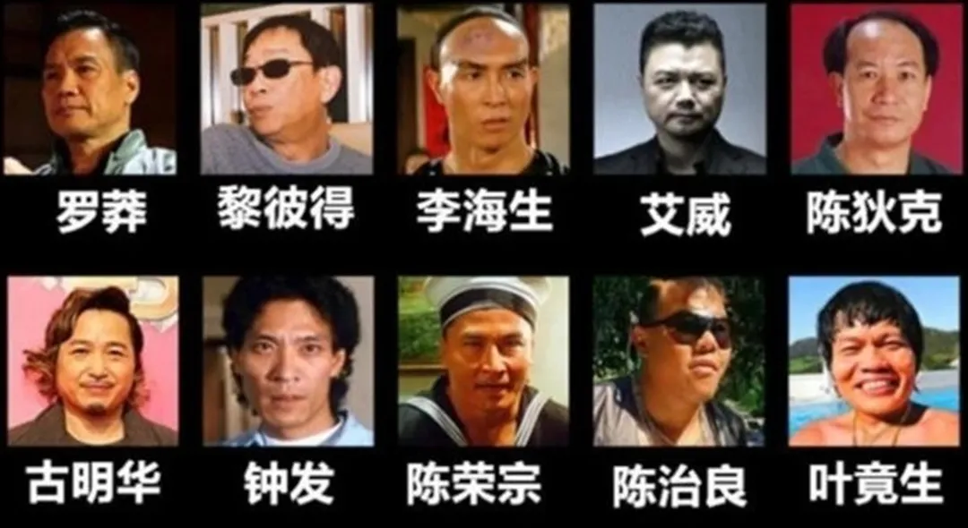 130位香港反派男演员，哪个是你童年的阴影？