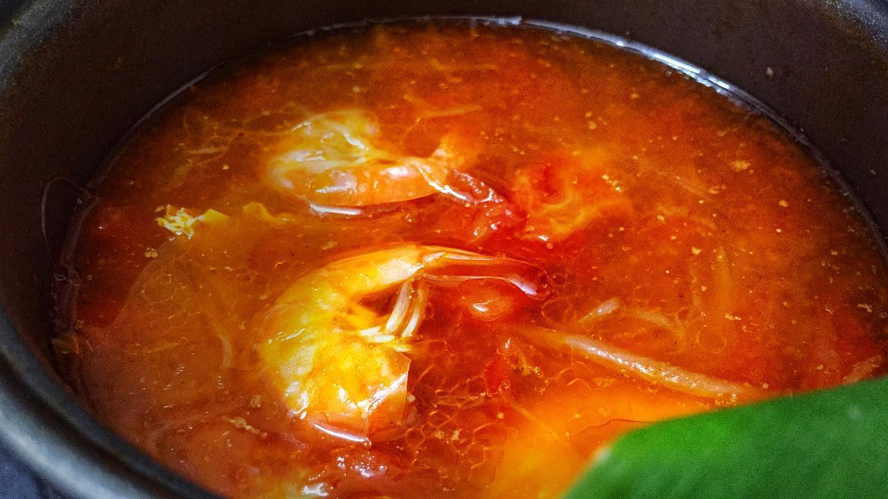 阿米减肥日记：虾仁番茄汤