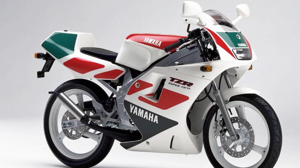 这是真正的小钢炮，7.2匹、84公斤车重的二冲小钢炮！ 雅马哈TZR50