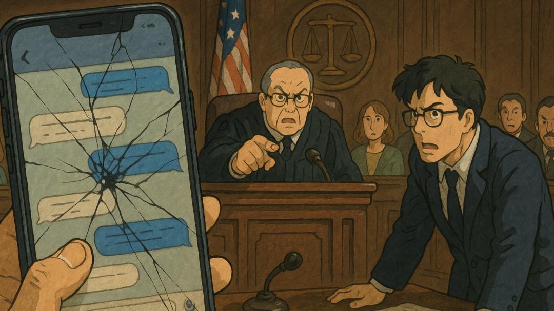 聊天记录被拿去打官司了？AI：我没说，你别乱讲