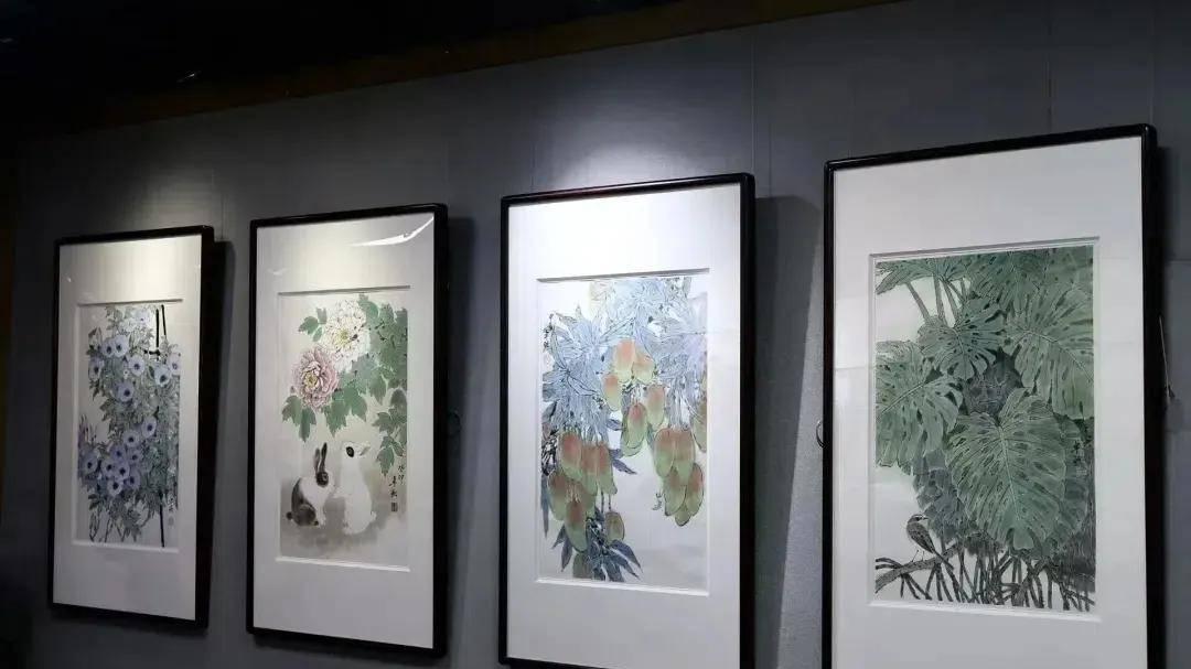 金秋赏丹青：妙悟自然——卓愿花鸟画作品展（顺德站）在名门弘艺馆开幕