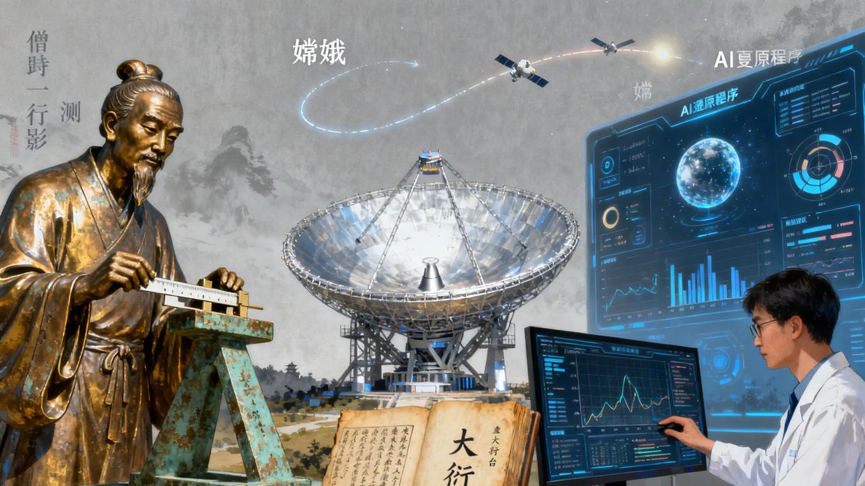 僧一行：测影定历元的盛唐智僧！《大衍历》攀天文巅峰，探索精神照当代科技强国路！