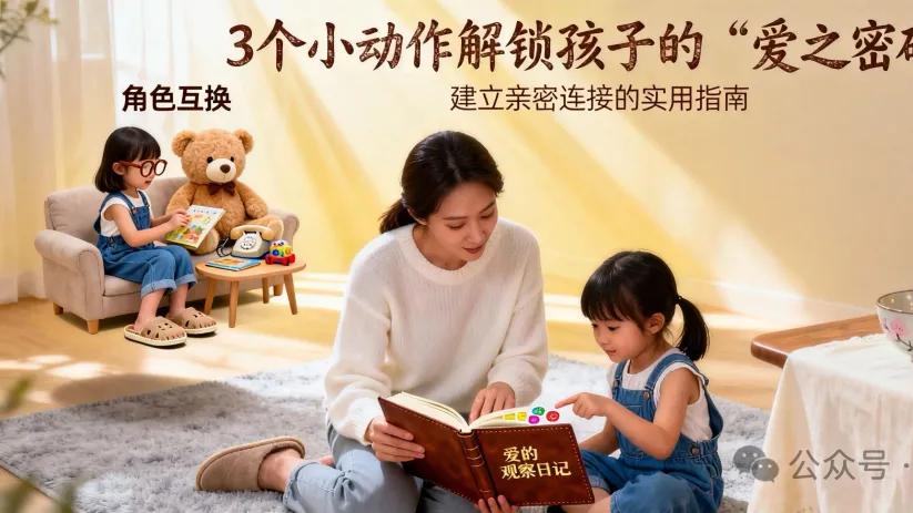 3个小动作解锁孩子的"爱之密码"