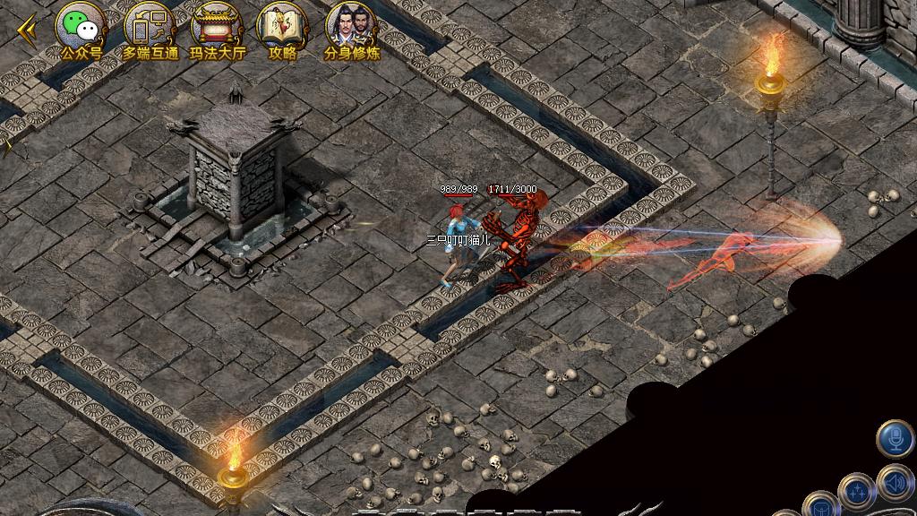 在《传奇新百区：盟重神兵》，一个人也能畅玩到爽飞