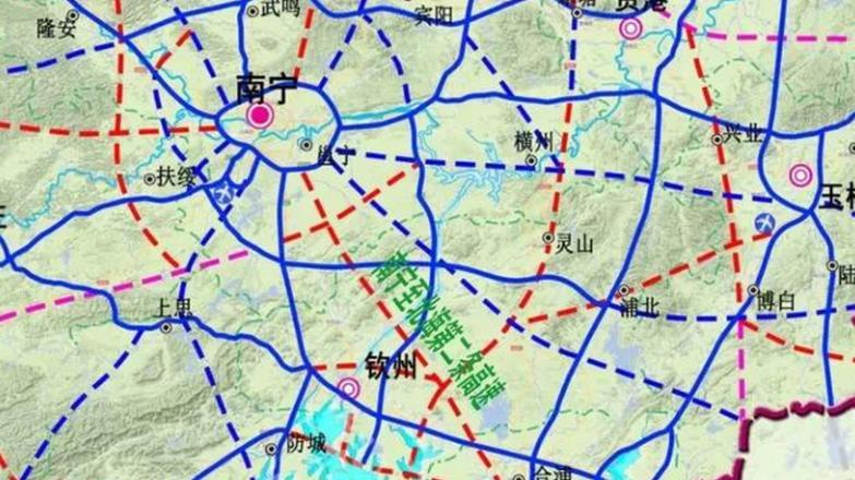 作为南宁至北海第二高速用地，合浦这四镇征地3480.603亩