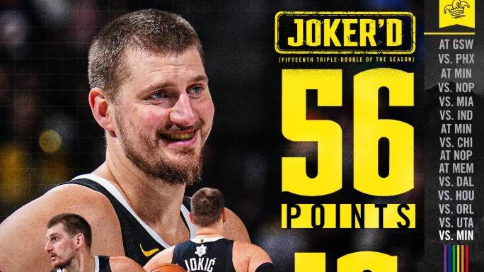 掘金鏖战加时142-138险胜森林狼。