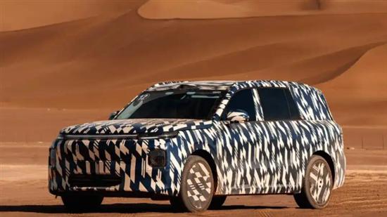 定位全尺寸SUV 零跑D19官方伪装图发布