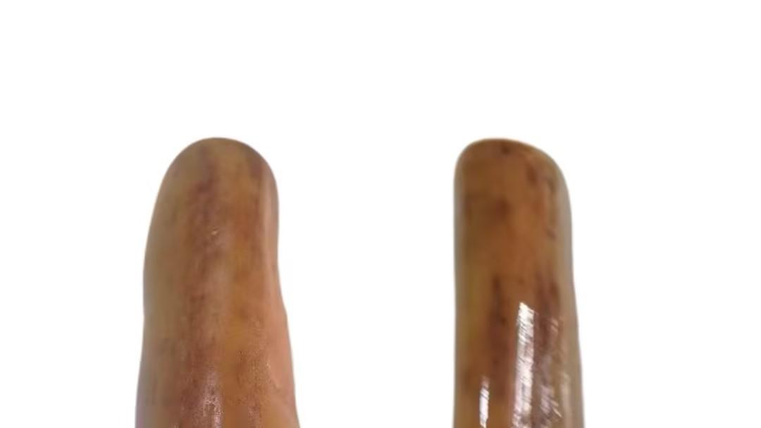 3019-14.5 厘米田黄石：一石里的 “自然 - 文化 - 工艺多棱镜”