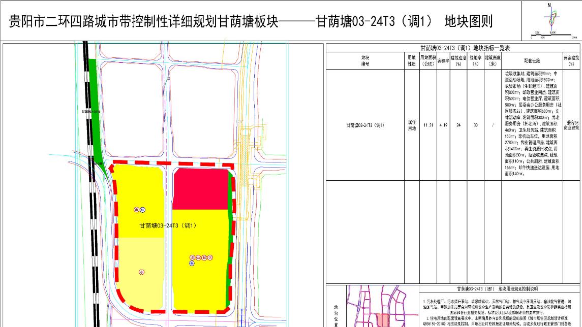 城楼网|贵阳二环四路城市带建设再推进 甘荫塘板块控规批前公示