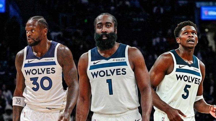 哈登联手爱德华兹不是梦？狼媒畅想交易：西决班底加上他绝对能冲冠