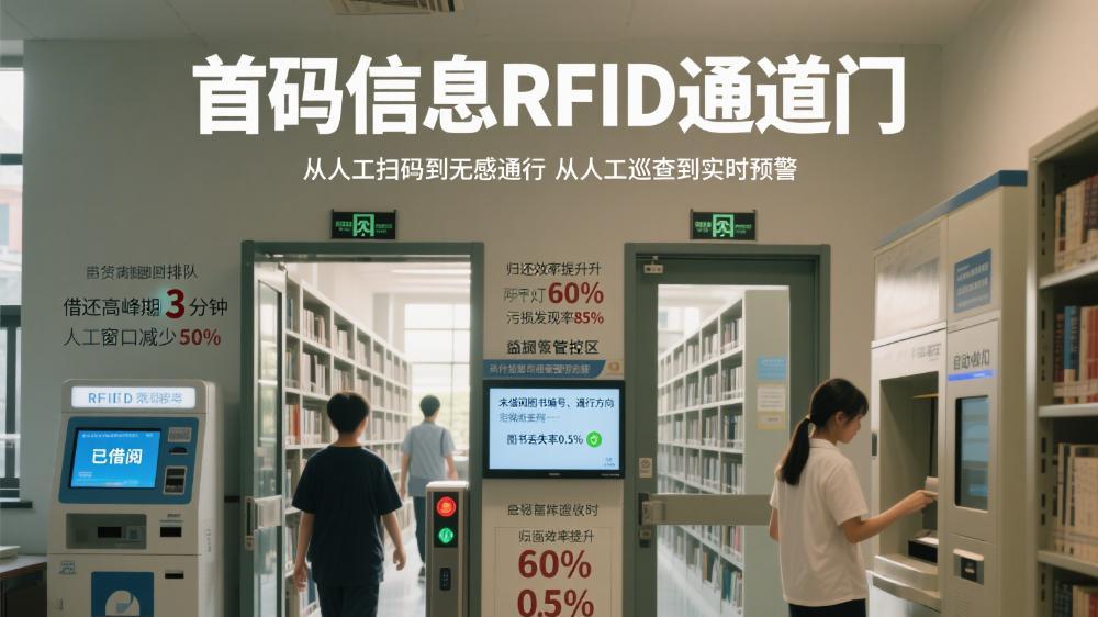 RFID 通道门如何提升高校图书馆图书管理水平？