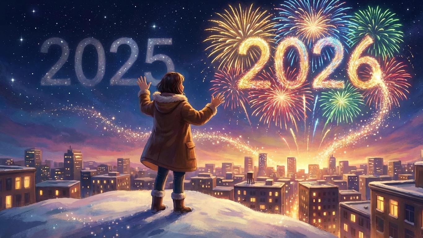 挥手2025，拥抱2026：愿新年烟火照亮新程