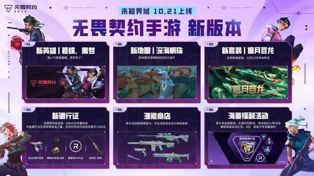 新角色登场，战术革新！《无畏契约手游》新版本来袭