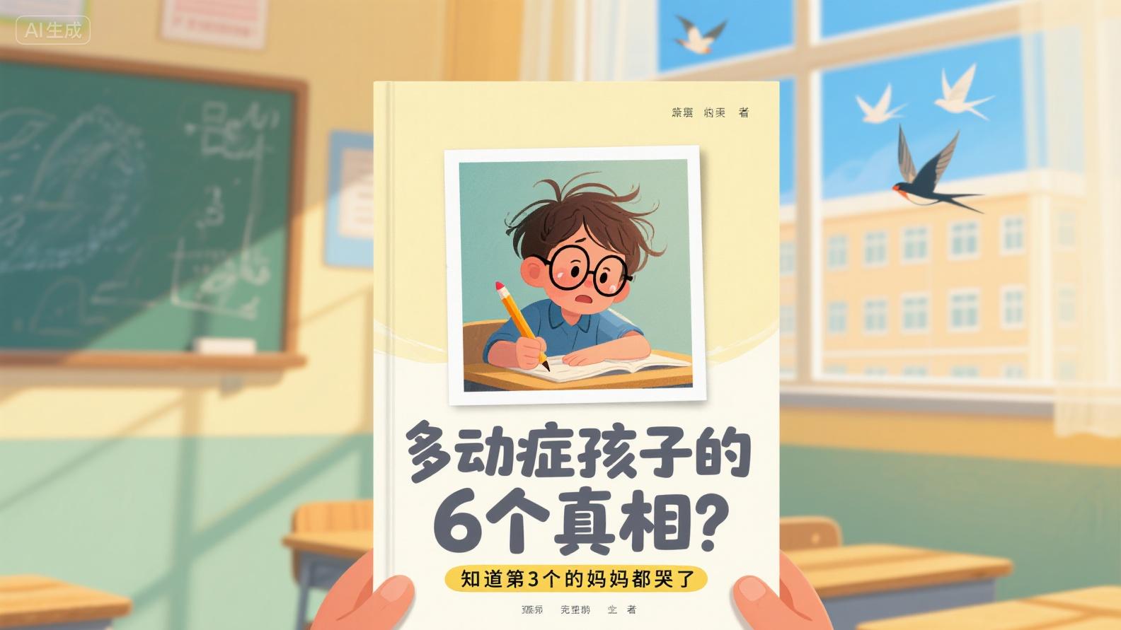 多动症孩子的6个真相，知道第3个的妈妈都哭了