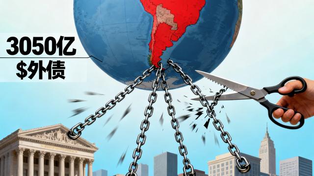 外债超3050亿美元！阿根廷推“去华尔街依赖”战略化解债务风险