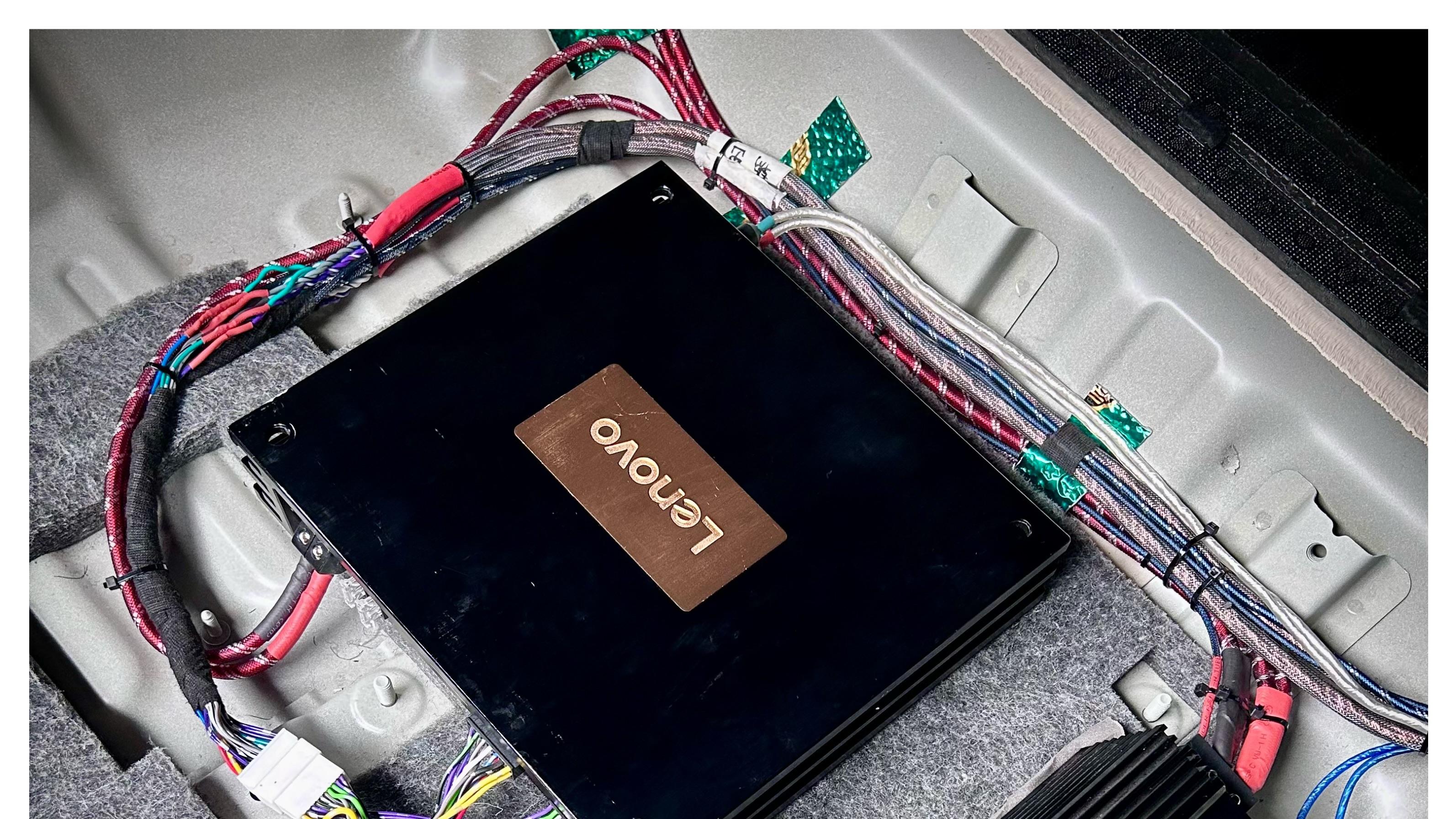 新能源系列比亚迪海豹改装联想12路音频处理器+喜力仕+无源超低音