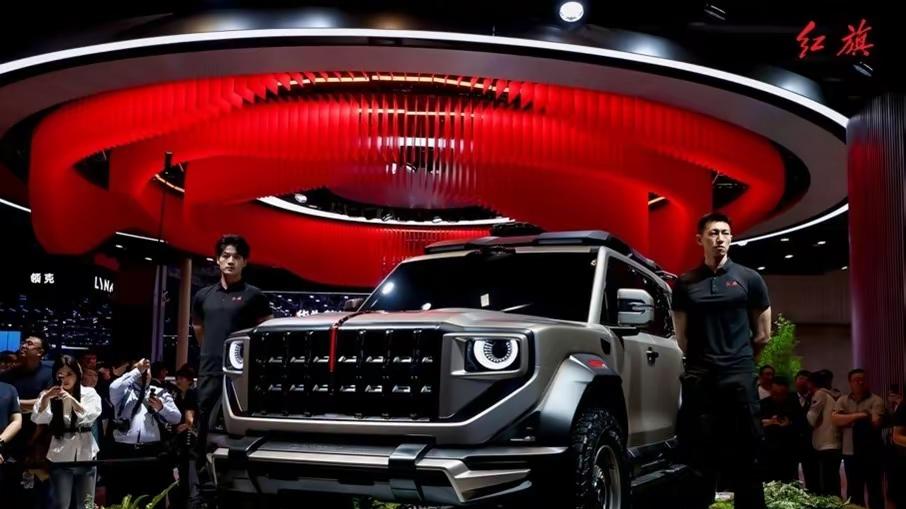 上海车展红旗超神！”天辇1号“飞行汽车领衔，23台展车秀新能源成果