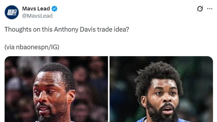 浓眉正式被摆上货架！老鹰已试探接触美媒模拟5换1出状元 马刺搅局？