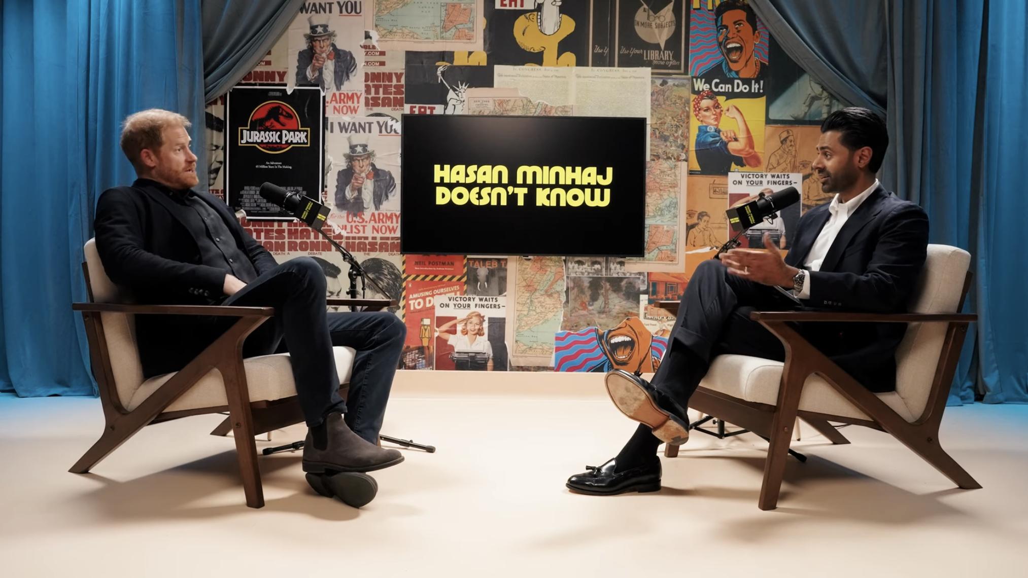 哈里王子做客美国脱口秀，表态不排除未来入籍美国