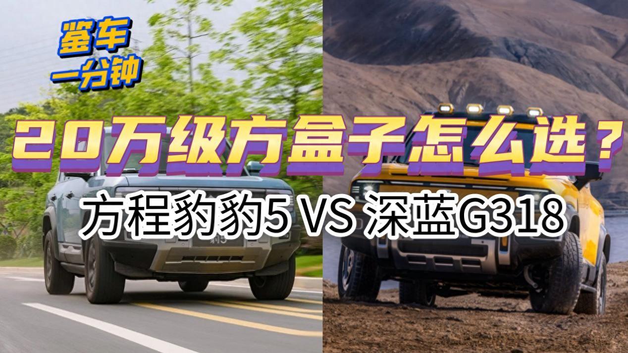 20万级方盒子大PK？深蓝G318 VS 方程豹豹5
