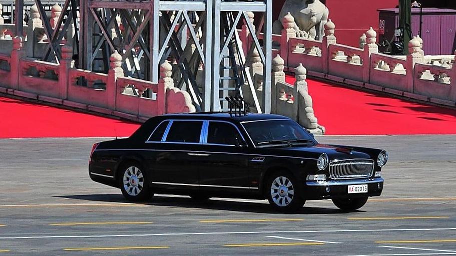 9.3阅兵的红旗CA7601J什么来头？检阅车低速不晃的奥秘