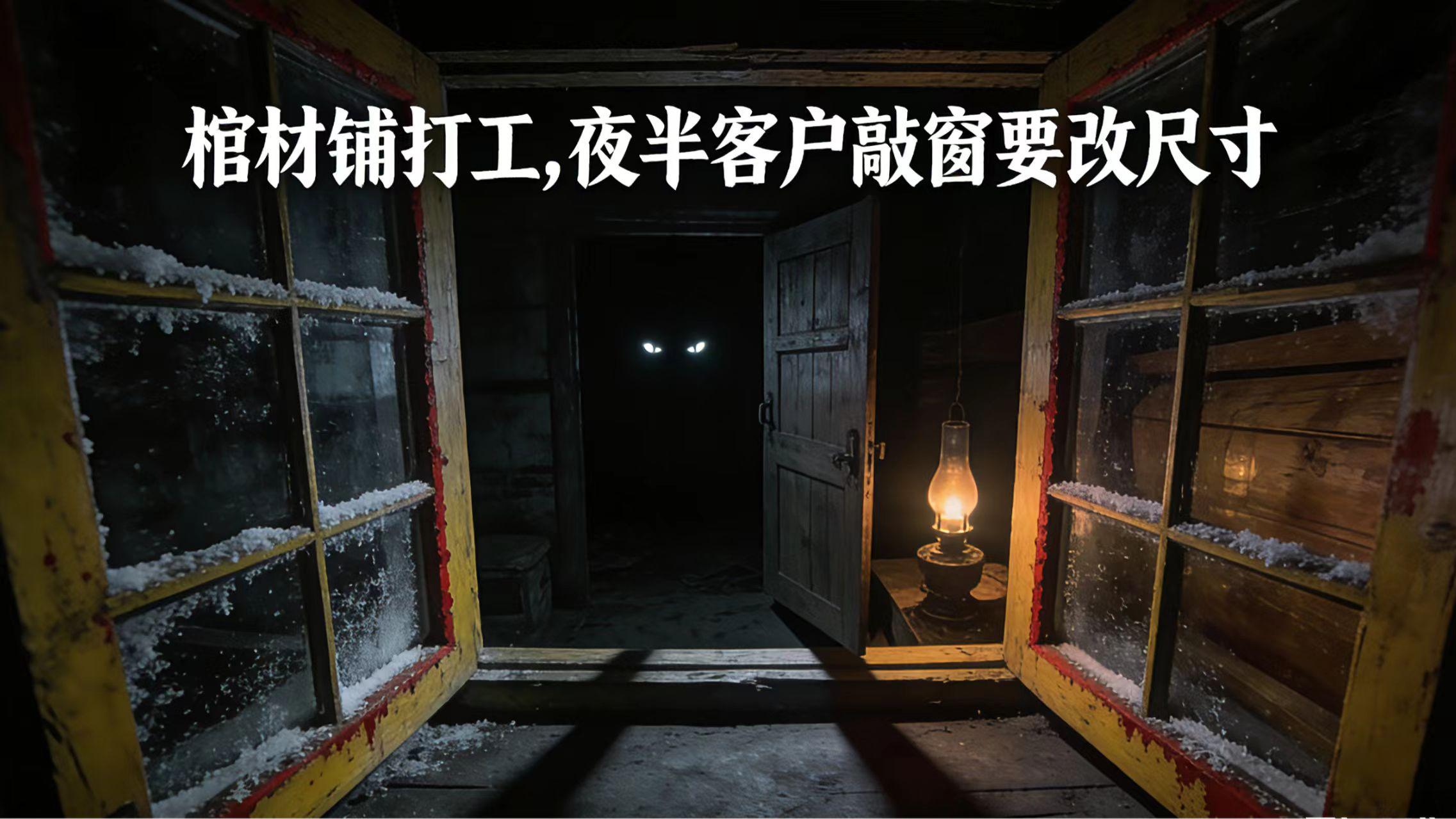 《我，棺材铺打工，夜半客户敲窗要改尺寸》