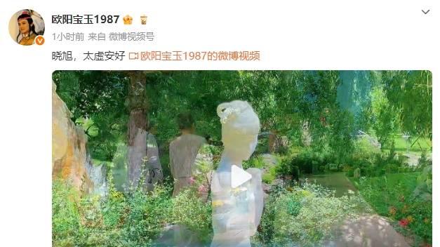 18年了，“贾宝玉”欧阳奋强深夜发文悼念“林妹妹”陈晓旭，网友泪目！