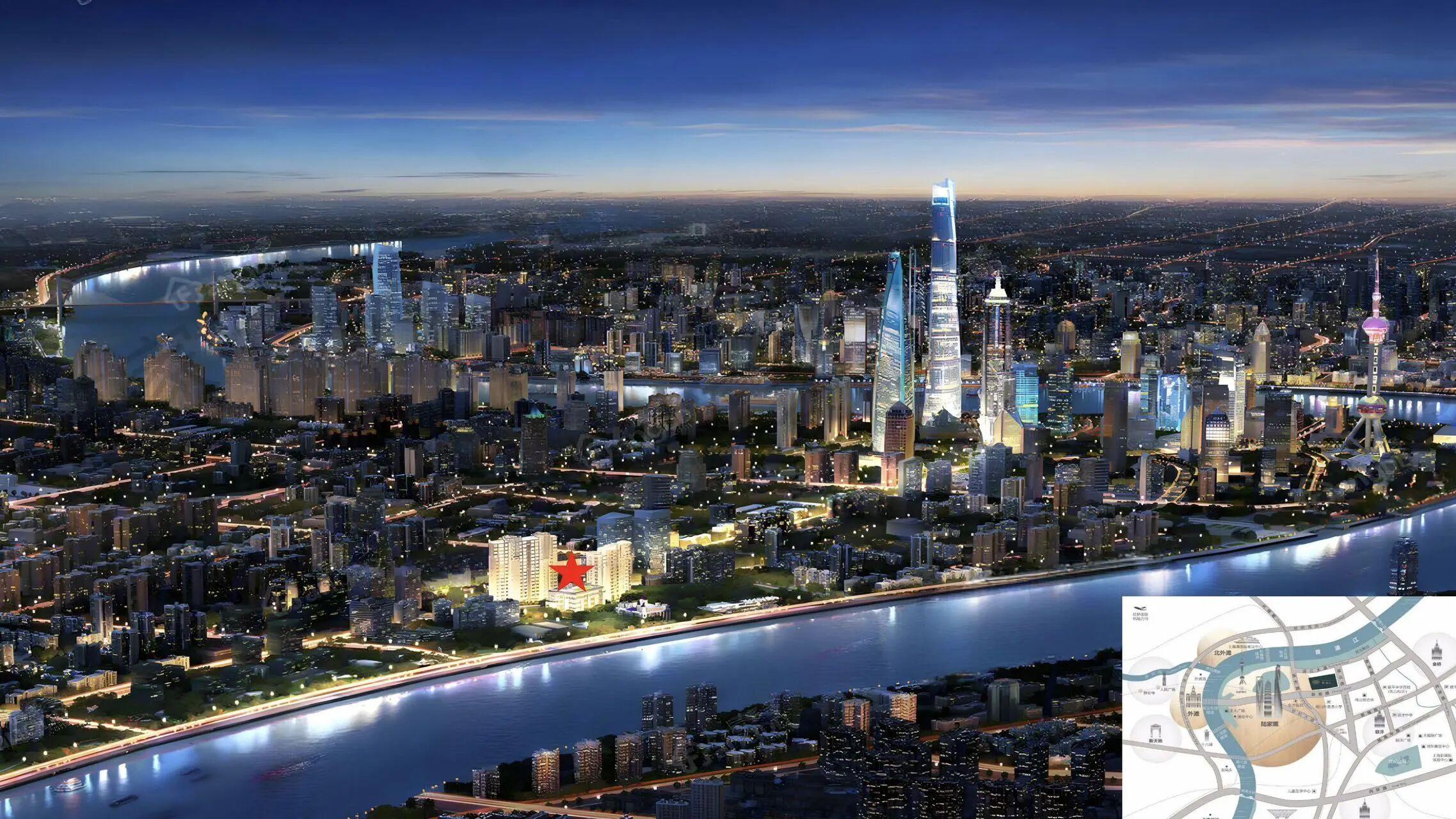 陆家嘴-北滨江：邑滨江！195平中高区江景房仅3300W