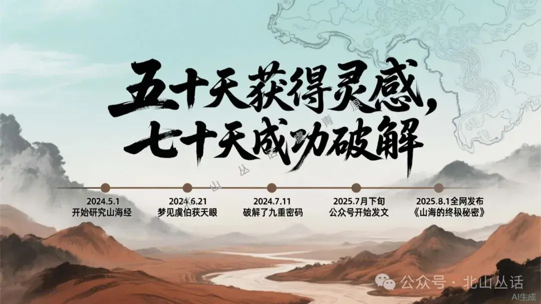 山海经揭秘之旅第4集丨七十天破解了山海经，虞青原就是天选之人