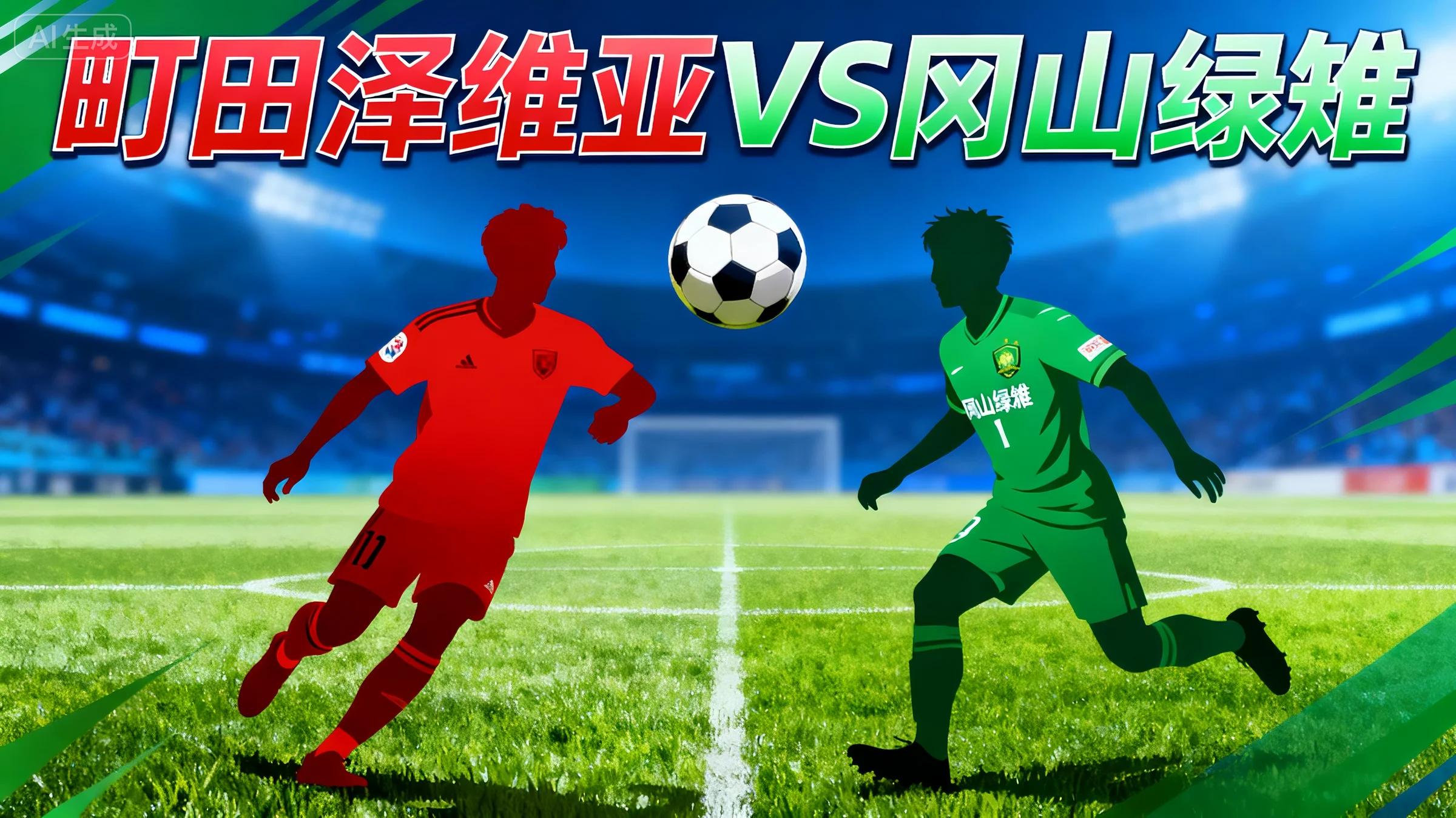 J联赛：町田泽维亚VS冈山绿雉，K联赛：金泉尚武VS浦项制铁