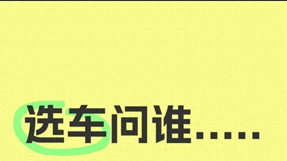 用AI荐车，选到了本命是种什么体验！