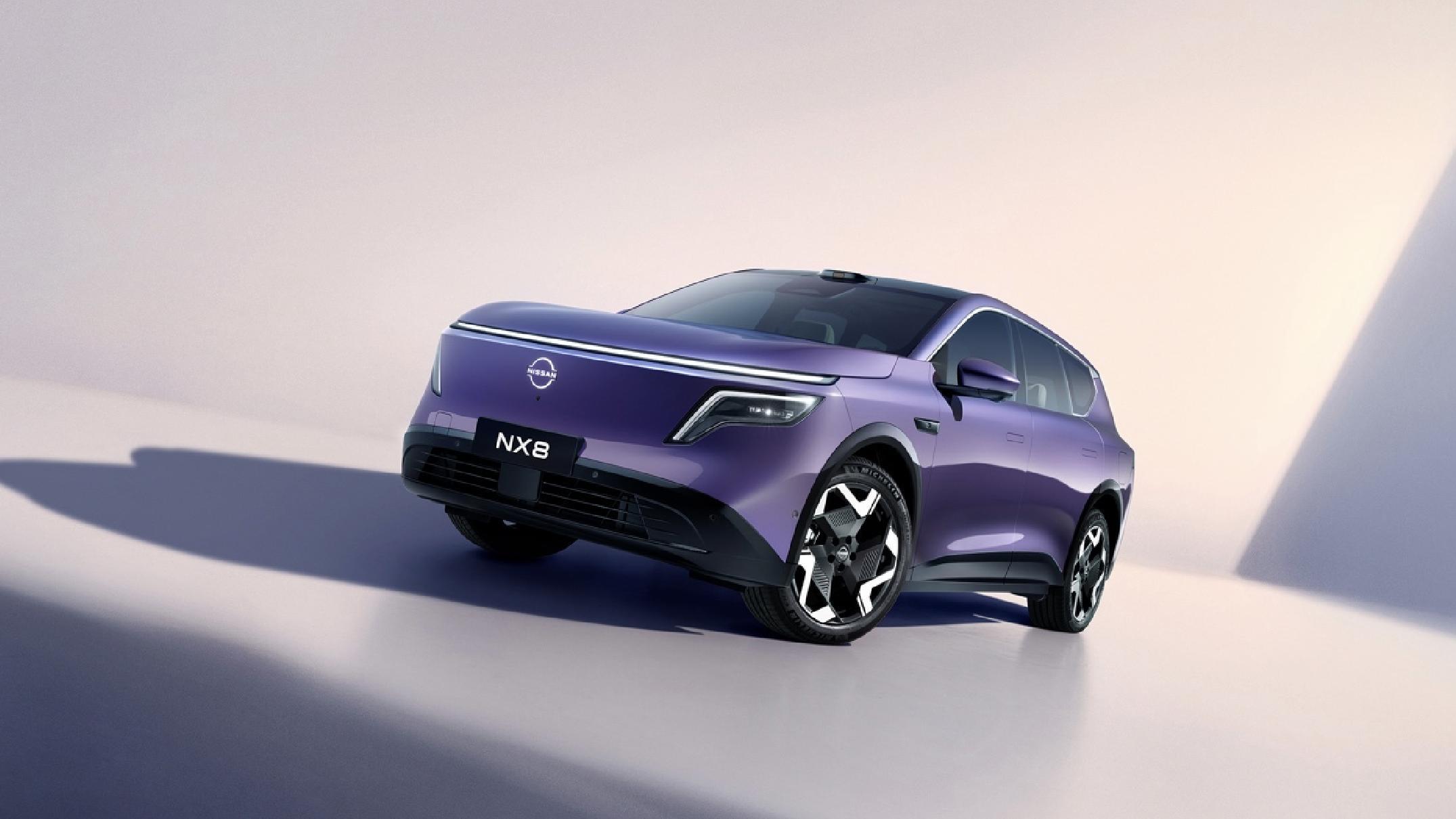 首搭800V平台+宁德时代5C超充技术，东风日产NX8初露真容