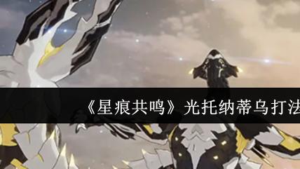 《星痕共鸣》光托纳蒂乌打法介绍