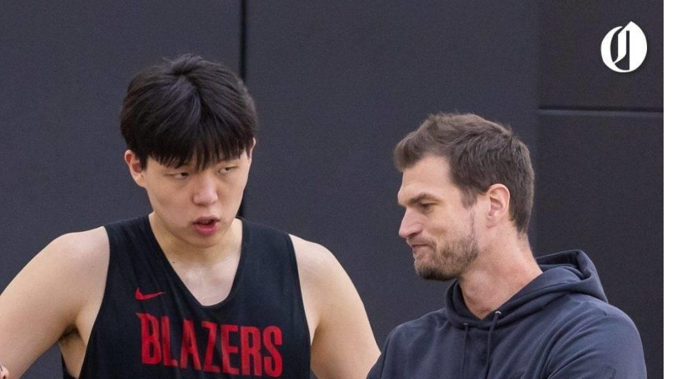 杨瀚森的第五场比赛结束，开拓者是把他当抖加啦