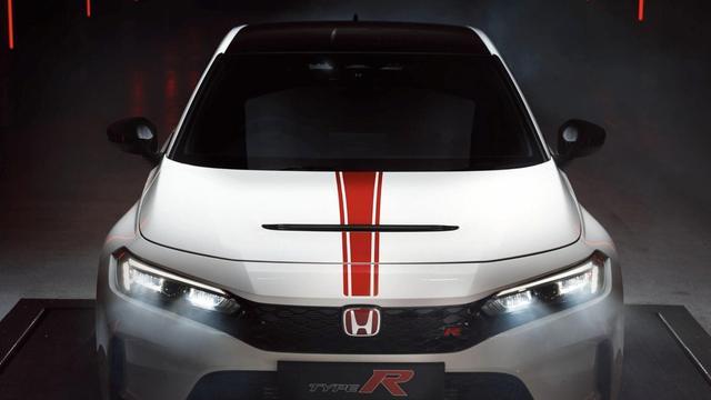 本田思域又有新车官图发布，配定制红色拉花，限量发售40台