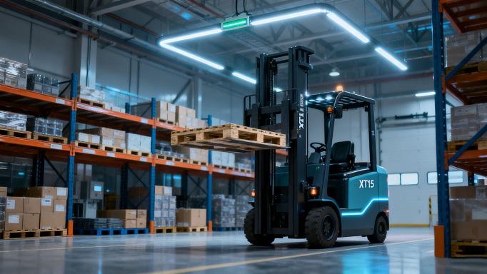 RFID 融合视觉技术：智能叉车仓储搬运升级方案