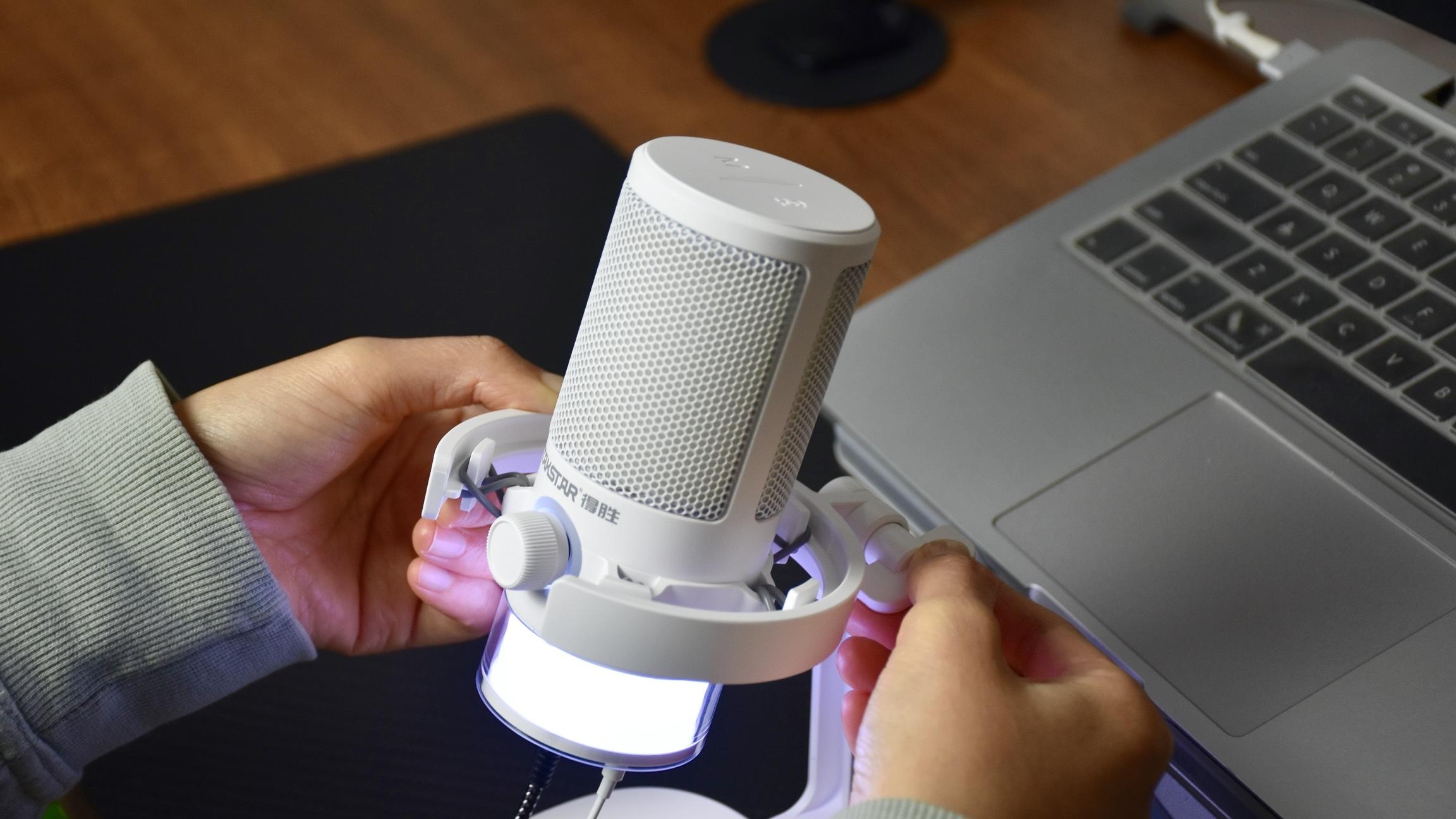 得胜GX3 USB电容麦克风深度评测：直播、K歌、游戏全场景实测