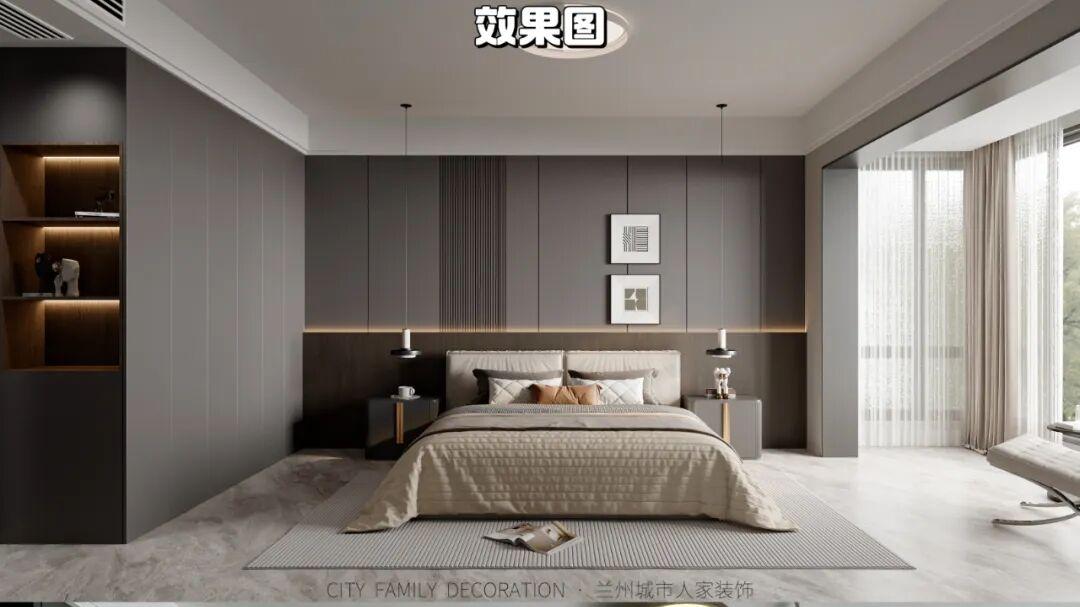 220㎡意式轻奢大平层：在时代星空，把冷调高级裹进生活烟火里