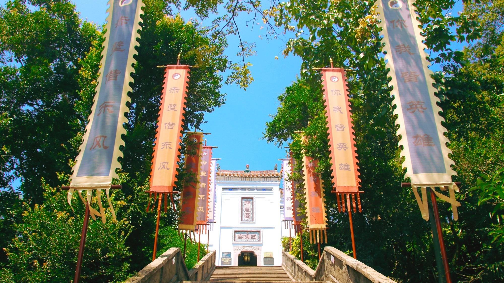 三国赤壁古战场，华中规模最大的三国文化体验基地，重温历史硝烟