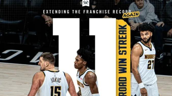 31分大败！掘金一战连创2大纪录，威少空砍17+5，约基奇历史第一