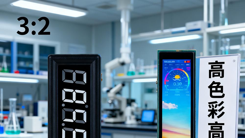 解析显示技术选择逻辑—段码屏与液晶屏的区别