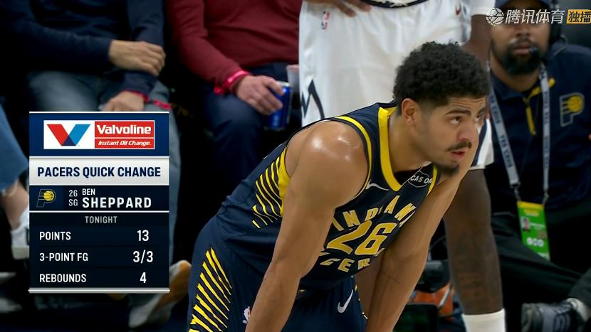 炸裂！穆雷52+6+4+10记三分！赛后约基奇走入场内，和步行者球员逐一拥抱致意