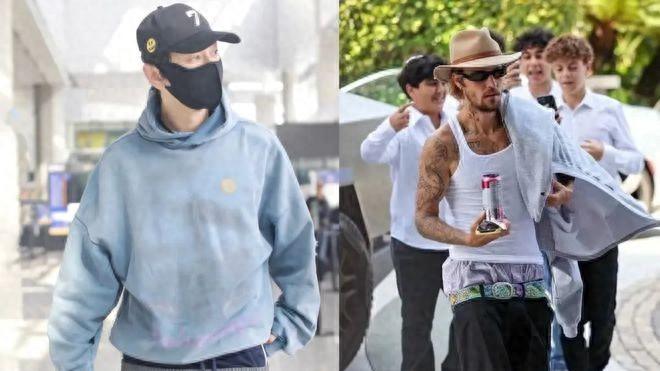47岁黄晓明走机场彻底放飞！穿卫衣，裤子提一半，这是什么新时尚