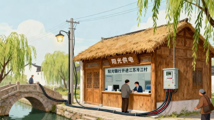 阳光银行开进江苏沿江村：扬州供电如何点亮乡村“造血”新路径？