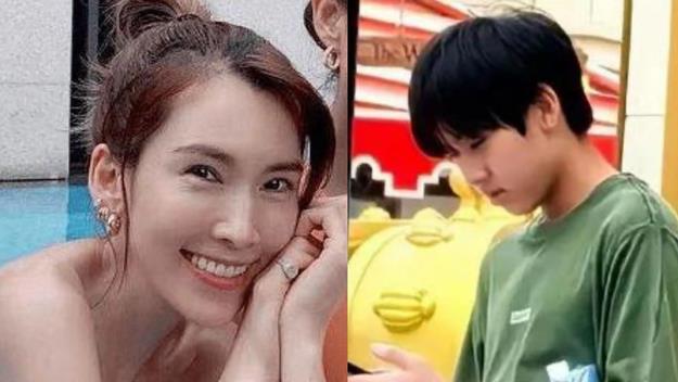 林志颖15岁儿子kimi长歪：驼背，跟林志颖17岁差太远